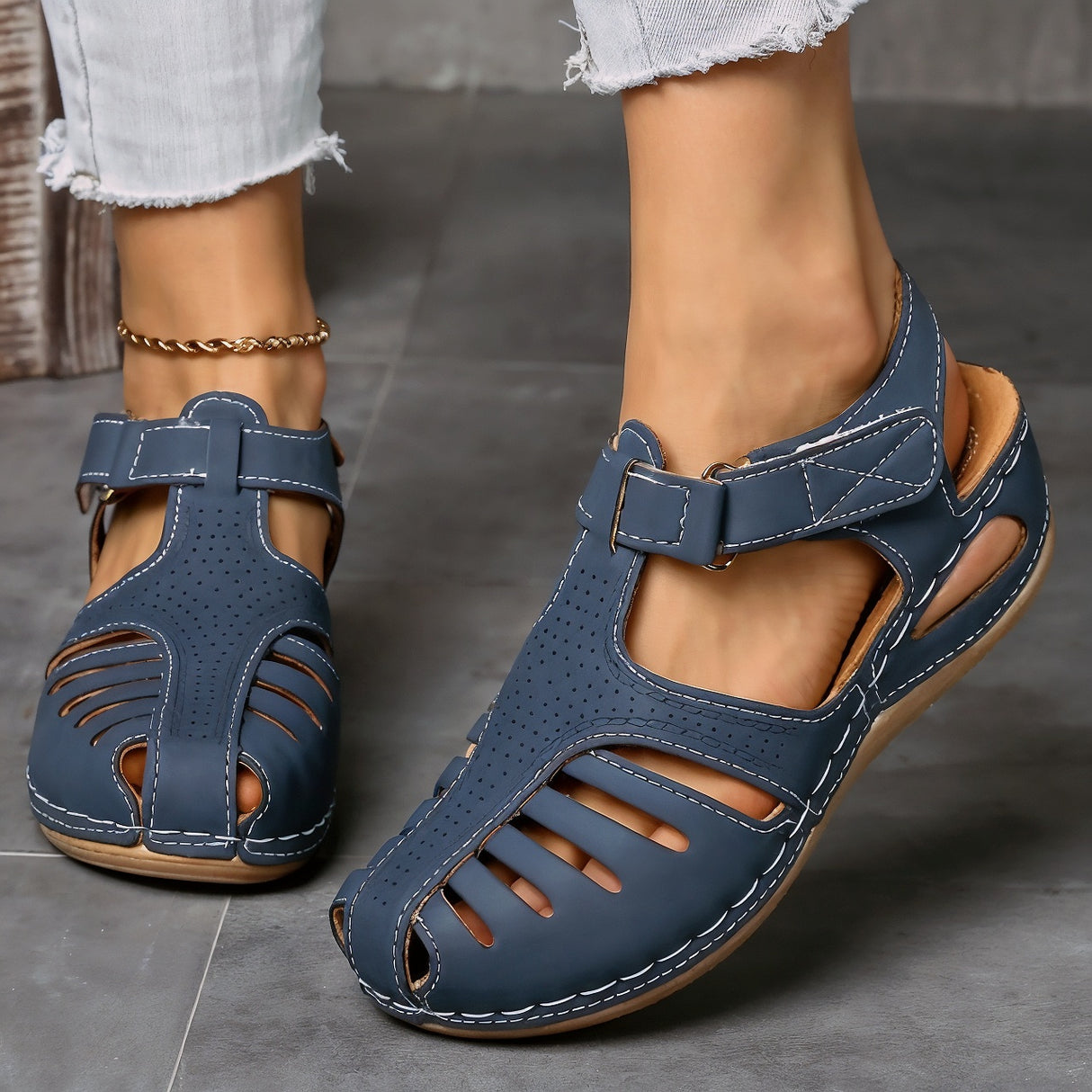 Soliva – Ortopedyczne sandały na koturnie z maksymalnym komfortem