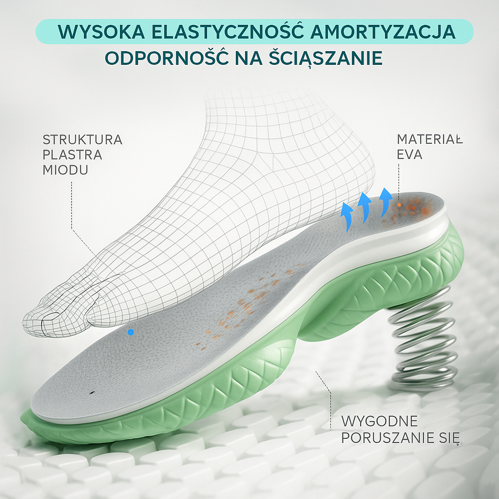 OrtoKomfort – Wkładki Ortopedyczne z Wsparciem Łuku