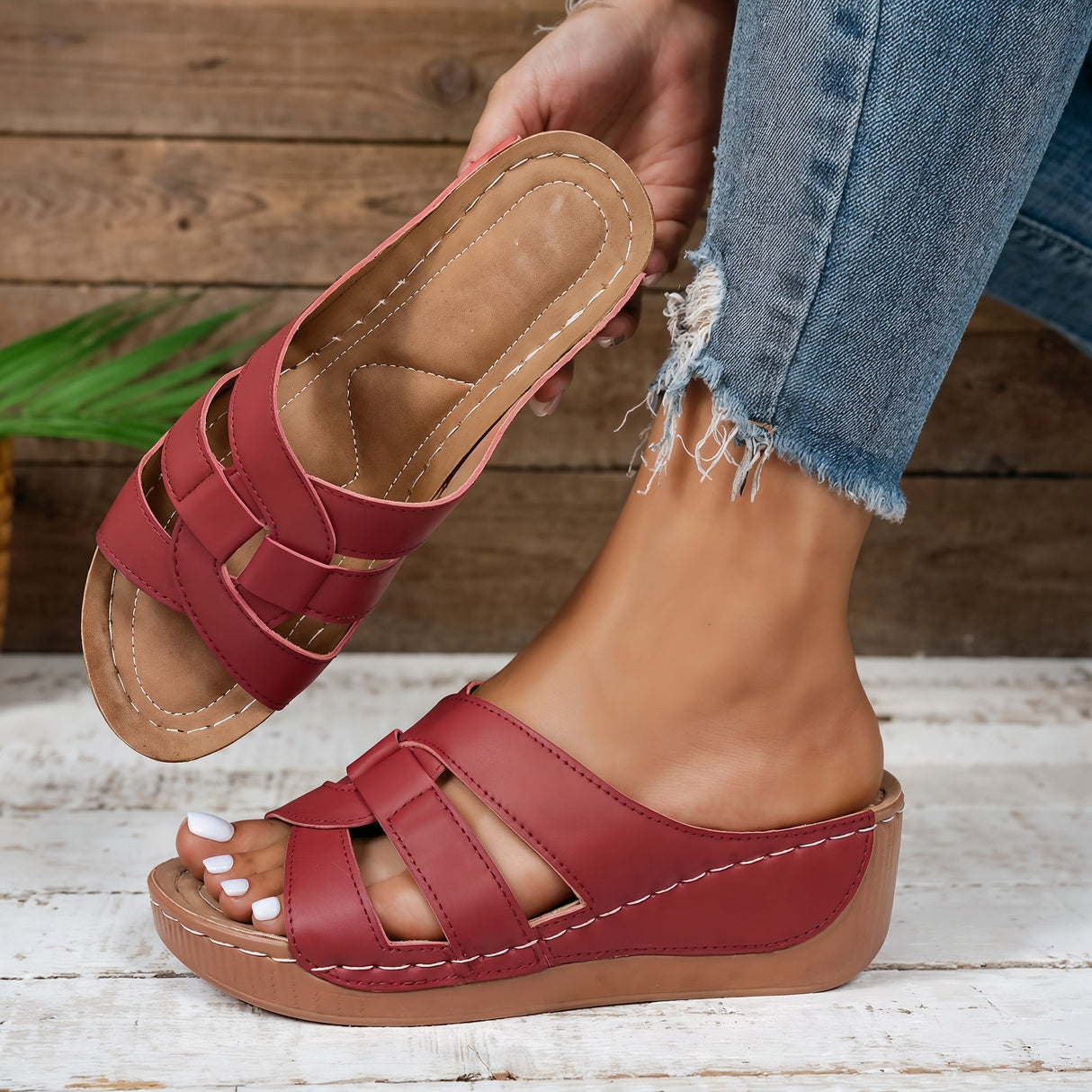 Lazora – Ortopedyczne sandały z otwartym noskiem dla kobiet