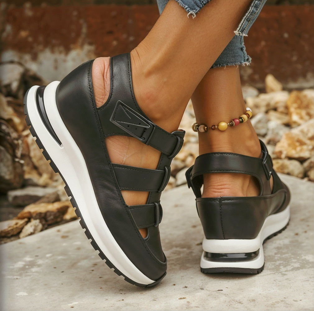 Jade – Ultrawygodne Ortopedyczne Sandały z Zakrytymi Palcami