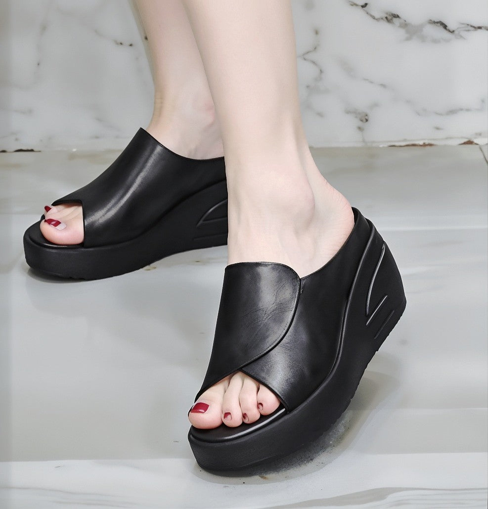 Rhea – Niezwykle Wygodne Ortopedyczne Sandały na Platformie