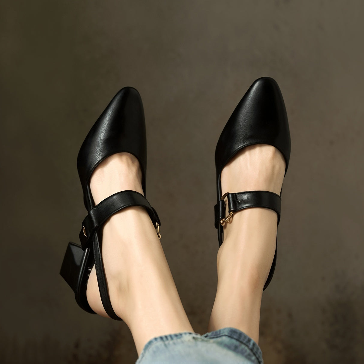 Isabella – Eleganckie Ortopedyczne Czółenka na Stabilnym Obcasie dla Maksymalnej Wygody