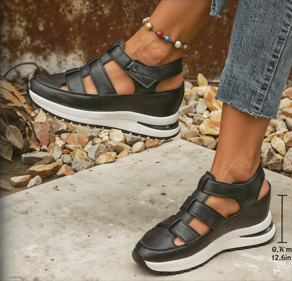 Jade – Ultrawygodne Ortopedyczne Sandały z Zakrytymi Palcami