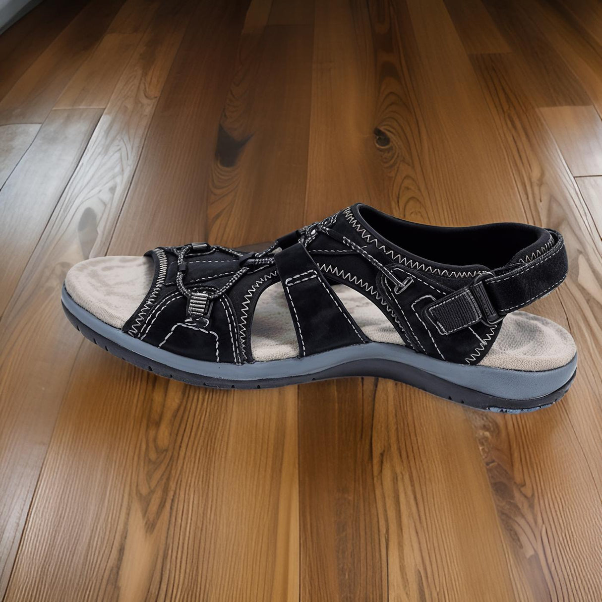 Jessa – Ortopedyczne Wygodne Sandały z Regulacją