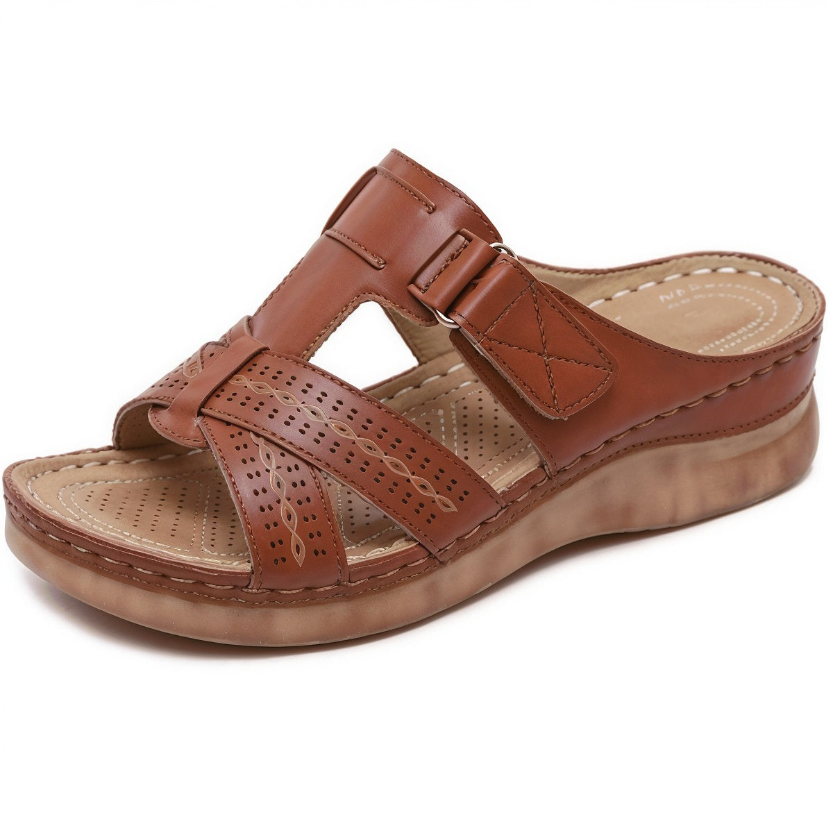 Isabel – Niezwykle Wygodne Ortopedyczne Skórzane Sandały