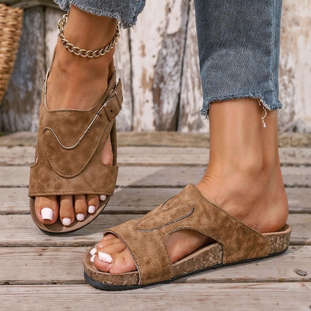 Geli – Ultra Wygodne Ortopedyczne Letnie Klapki Wsuwane