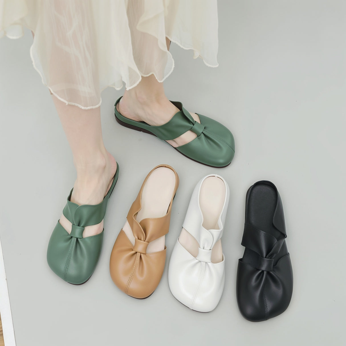 Zoe – Superwygodne Ortopedyczne Klapki Damskie z Ażurowym Wycięciem