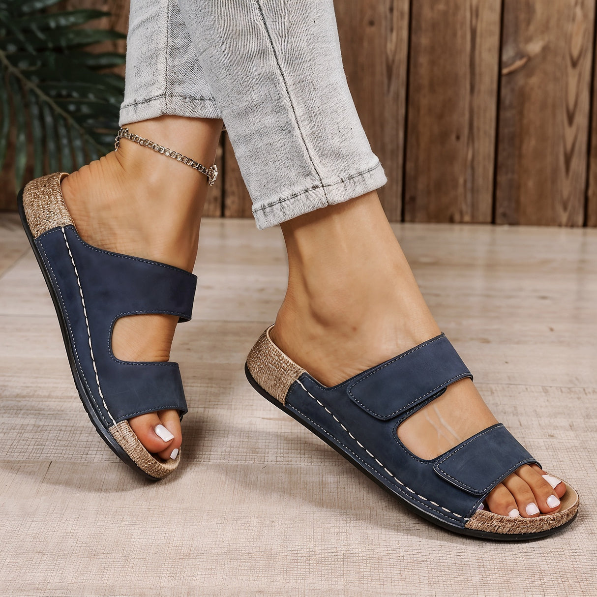 Tin – Niezwykle Wygodne Ortopedyczne Klapki z Podparciem Łuku Stopy