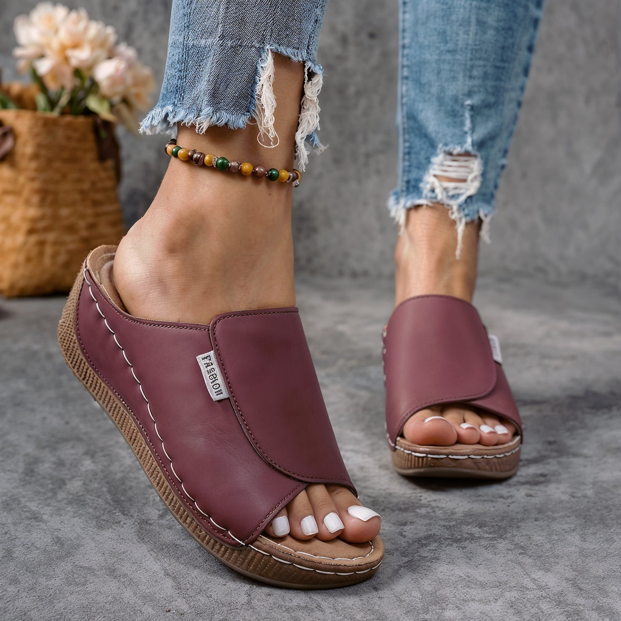 Nadia – Niezwykle Wygodne Ortopedyczne Sandały z Podparciem Łuku Stopy Dla Kobiet