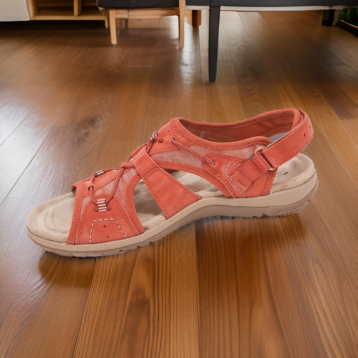 Jessa – Ortopedyczne Wygodne Sandały z Regulacją