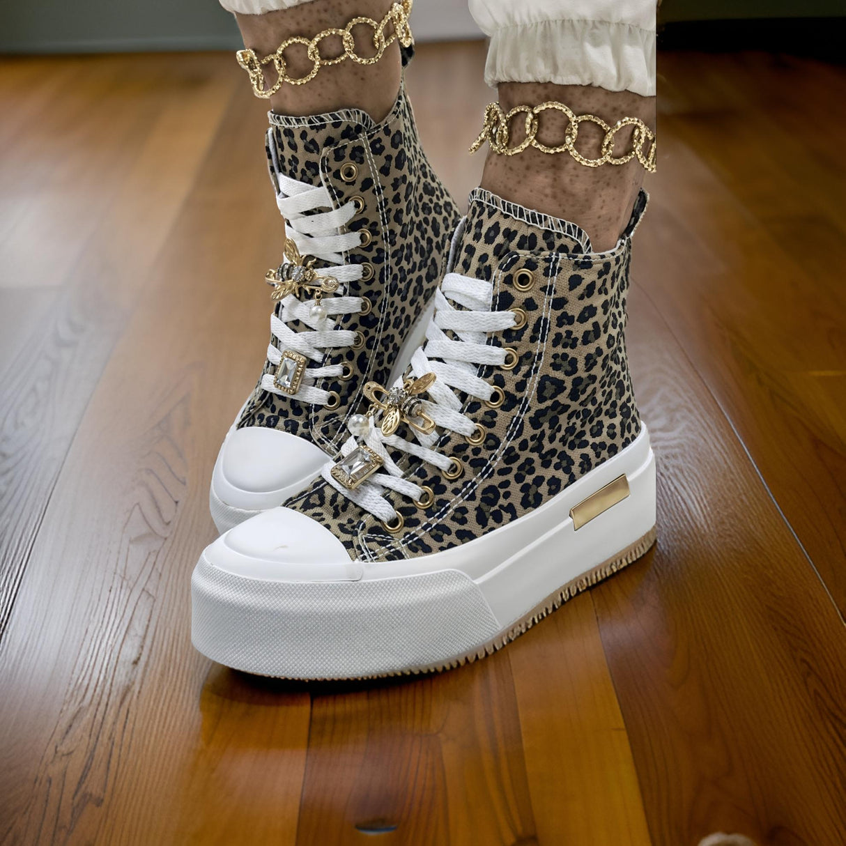Ivy Leopard – Niezwykle Wygodne Ortopedyczne Buty Sportowe dla Kobiet