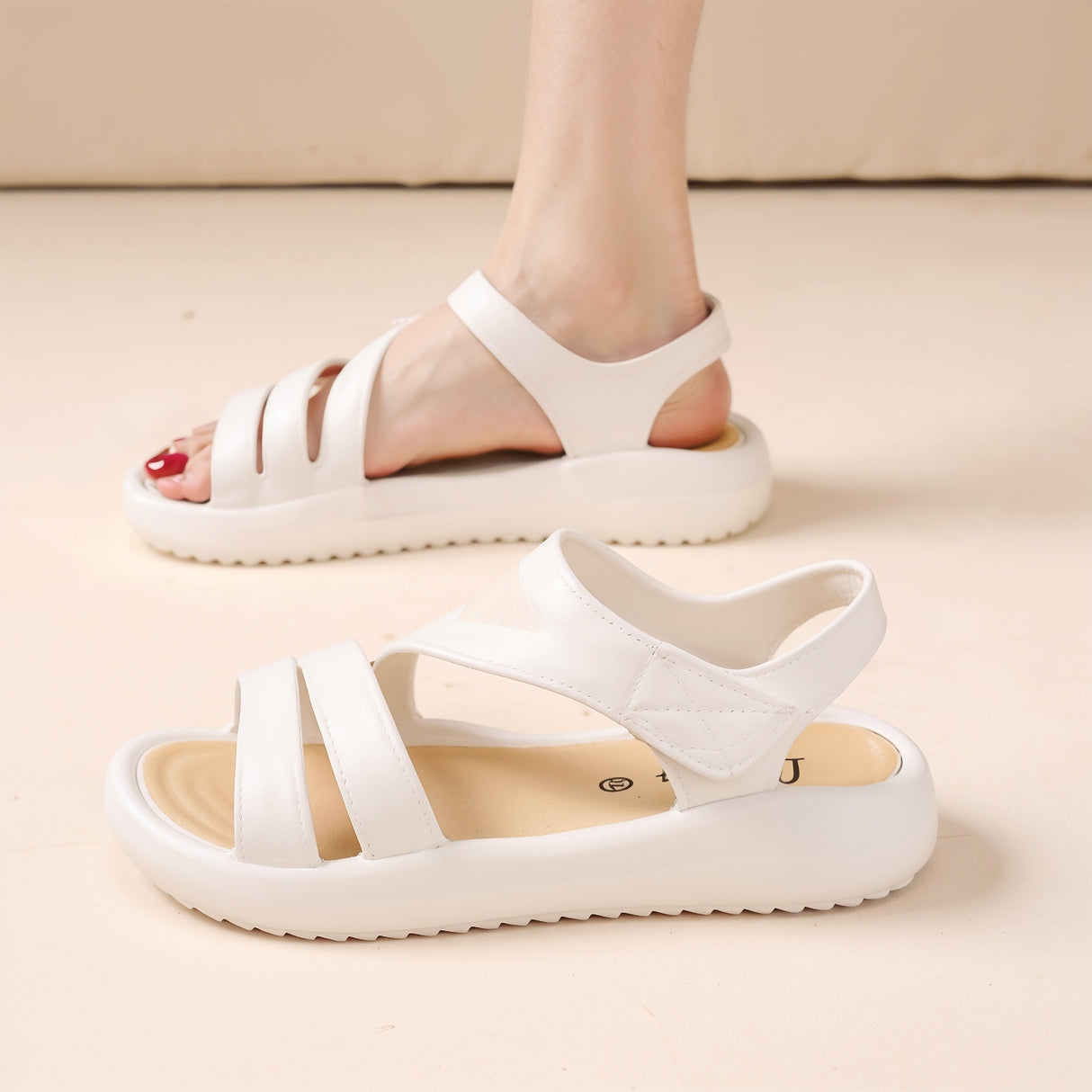 Valerie – Ultralekkie Ortopedyczne Sandały Płaskie Dla Maksymalnego Komfortu