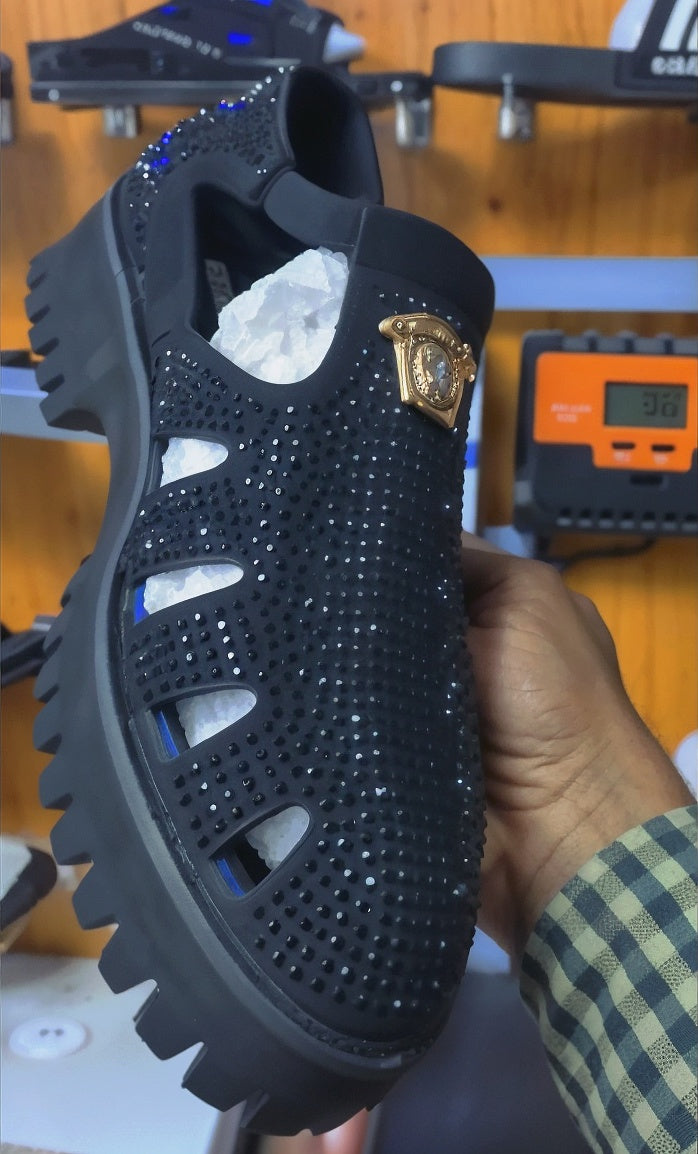 Sylvia – Ultra Wygodne Ortopedyczne Sandały Z Cyrkoniami Dla Kobiet