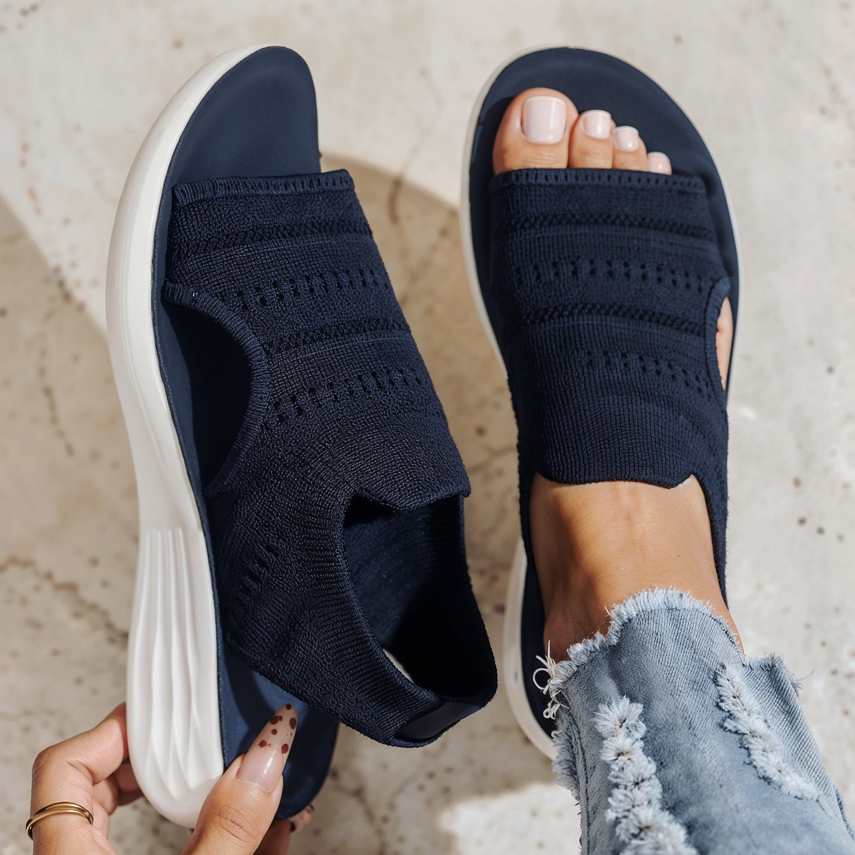 Patricia – Superwygodne Ortopedyczne Lekkie Sandały na Bezbolesne Kroki