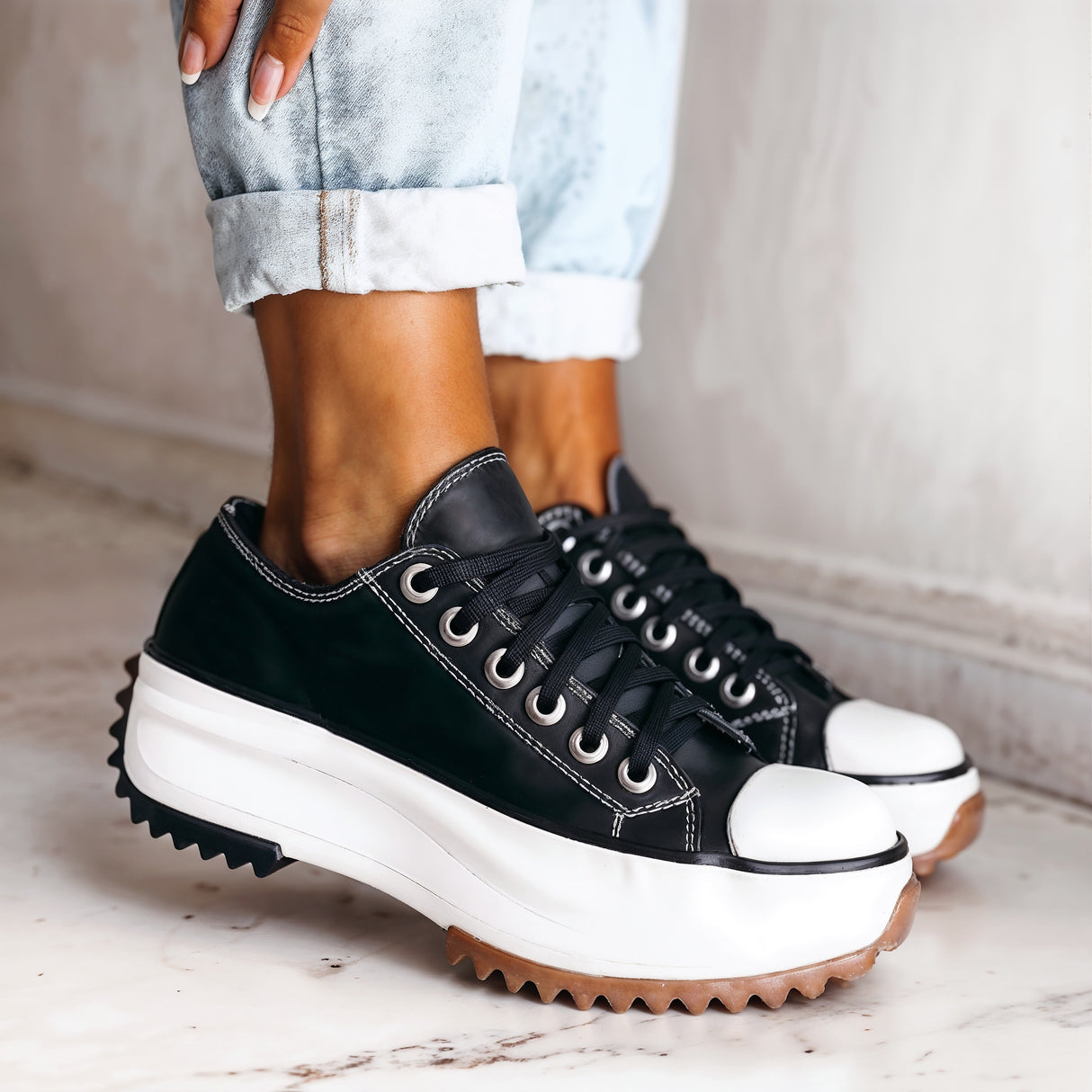 Gloria – Ultrawygodne Ortopedyczne Sneakersy Na Grubej Podeszwie