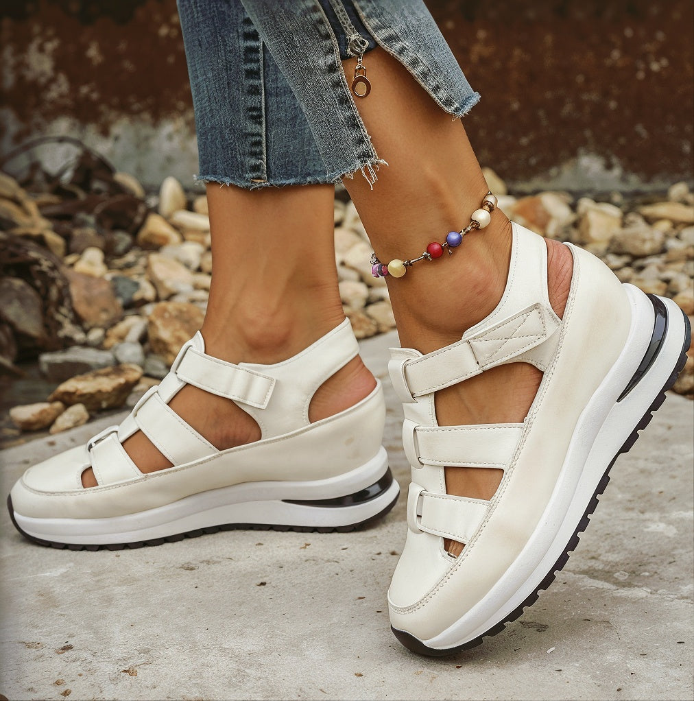 Jade – Ultrawygodne Ortopedyczne Sandały z Zakrytymi Palcami