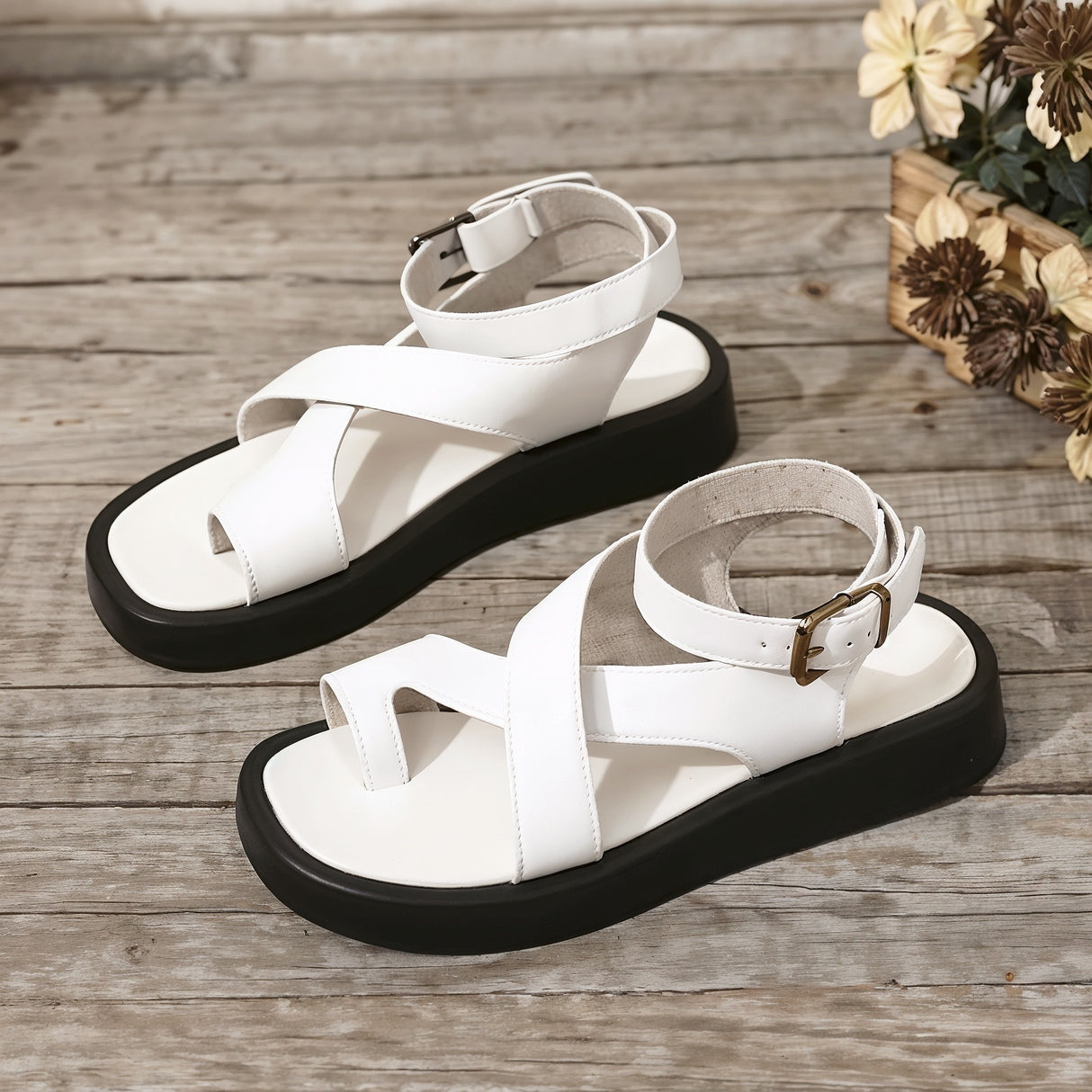 Jana – Ultra Wygodne Ortopedyczne Sandały Na Koturnie Dla Codziennego Komfortu