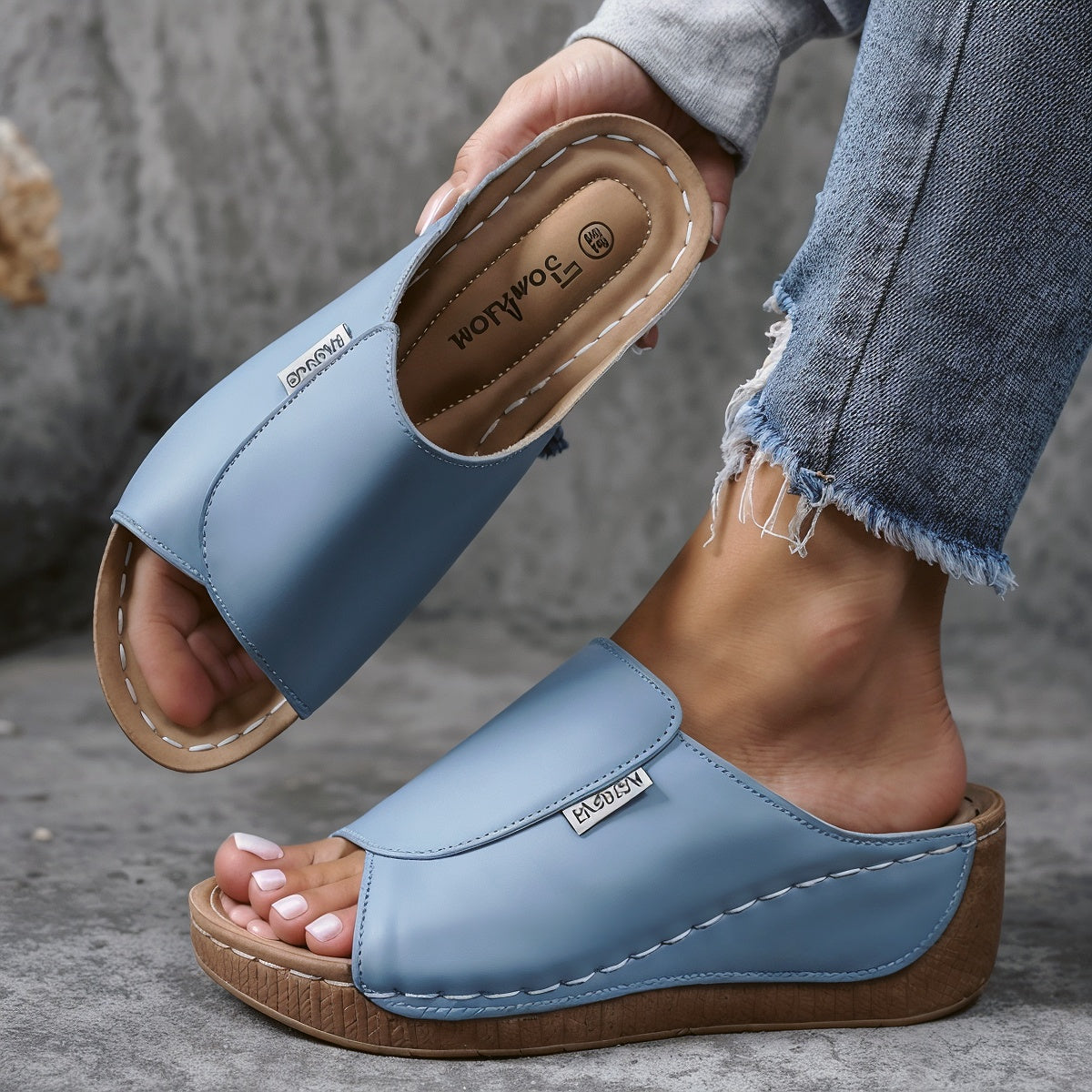 Nadia – Niezwykle Wygodne Ortopedyczne Sandały z Podparciem Łuku Stopy Dla Kobiet