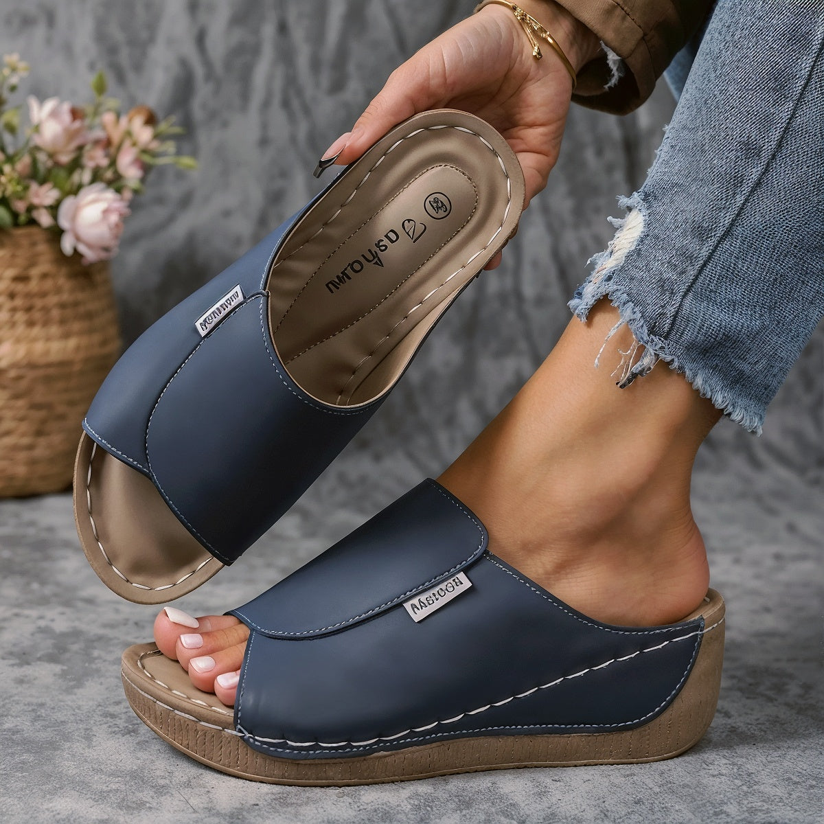 Nadia – Niezwykle Wygodne Ortopedyczne Sandały z Podparciem Łuku Stopy Dla Kobiet