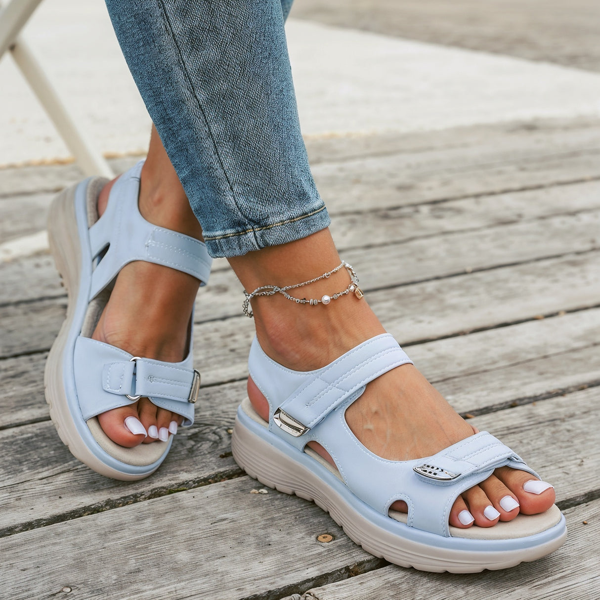 Anjelica – Ortopedyczne Lekkie i Wygodne Sandały