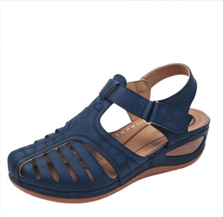 Andrea – Niezwykle Wygodne Ortopedyczne Letnie Sandały z Pełnym Wsparciem Stopy