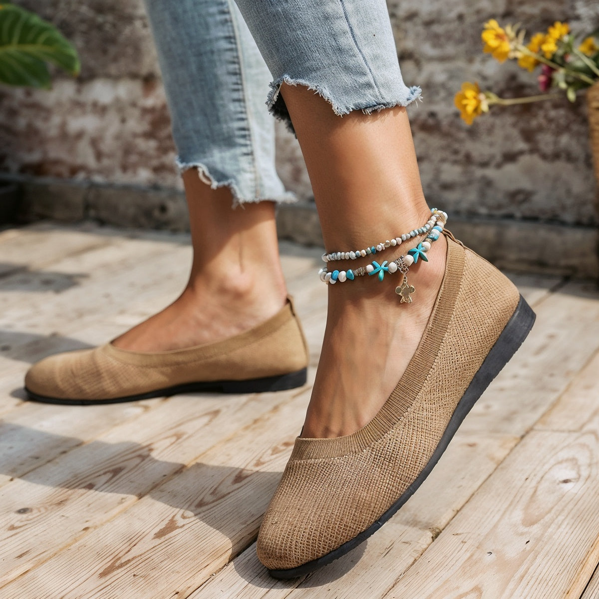 Rose – Niezwykle Wygodne Ortopedyczne Wsuwane Buty z Wsparciem Łuku Stopy