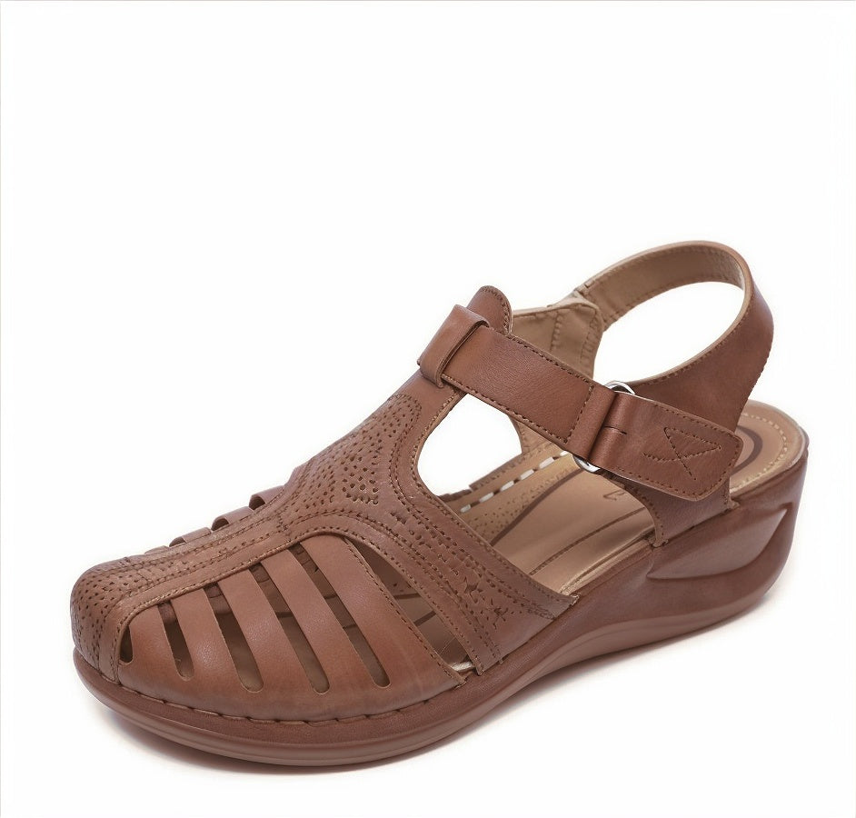 Andrea – Niezwykle Wygodne Ortopedyczne Letnie Sandały z Pełnym Wsparciem Stopy