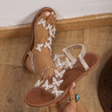 Crisel – Eleganckie i Wygodne Ortopedyczne Sandały z Motylkami