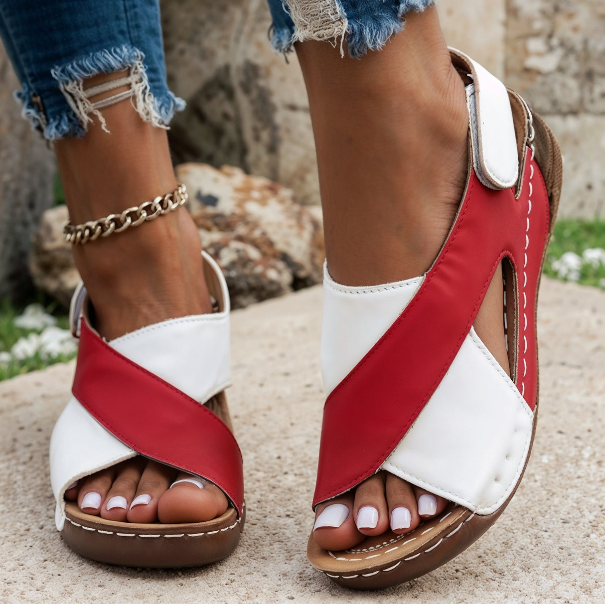 Agnes – Superwygodne Ortopedyczne Lekkie Sandały