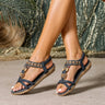 Bridget – Ultra Wygodne Ortopedyczne Letnie Sandały w Stylu Boho